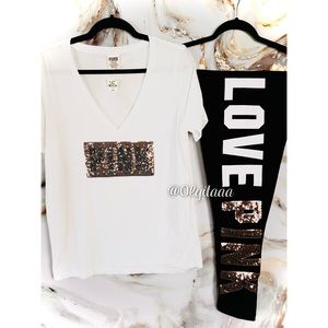 Large Bling Leggings Set